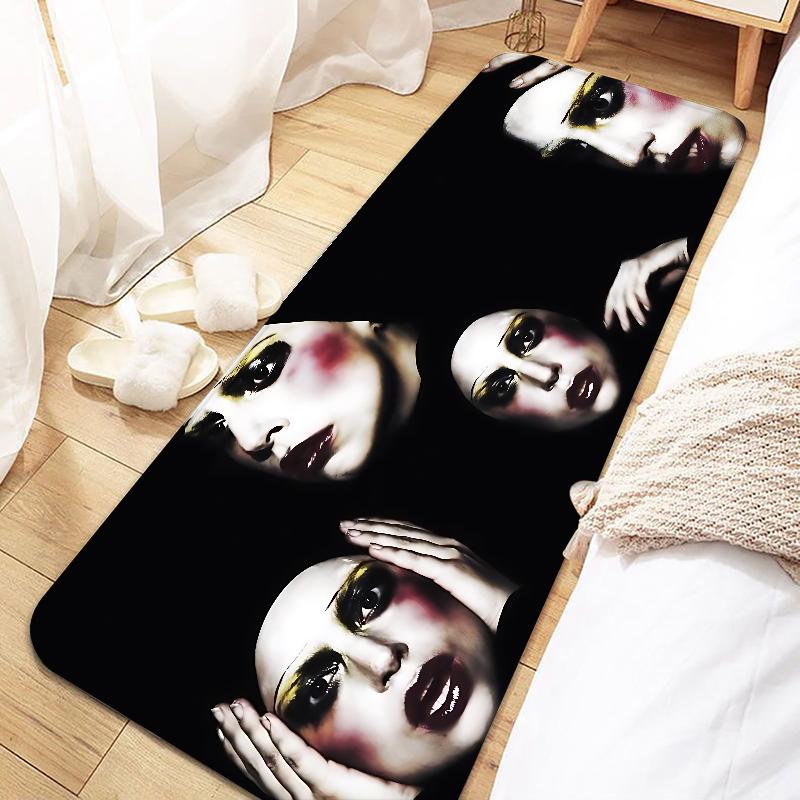 Singer Lady Gaga Door Mat Entrance Non-slip Doormat Washable Kitchen Carpet Living Room Hallway Rugs Bathroom Bath Door Mats