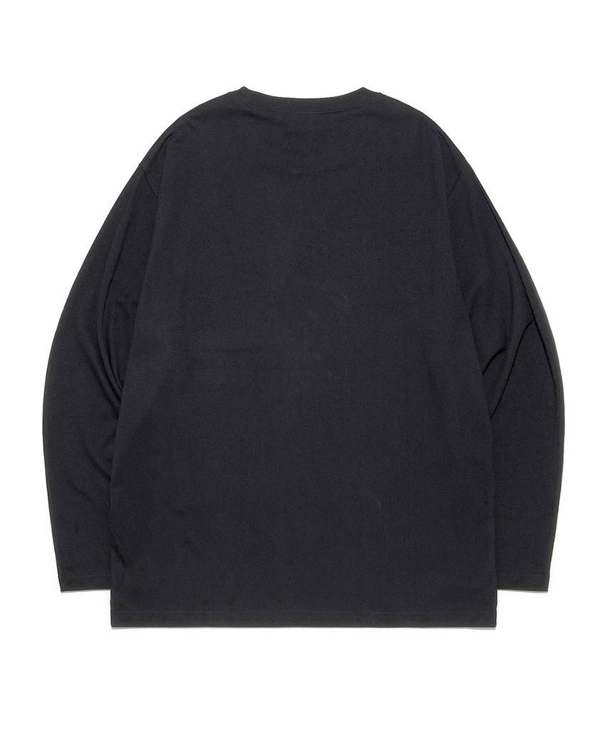 LEE Basic Long Sleeve T-Shirt Black