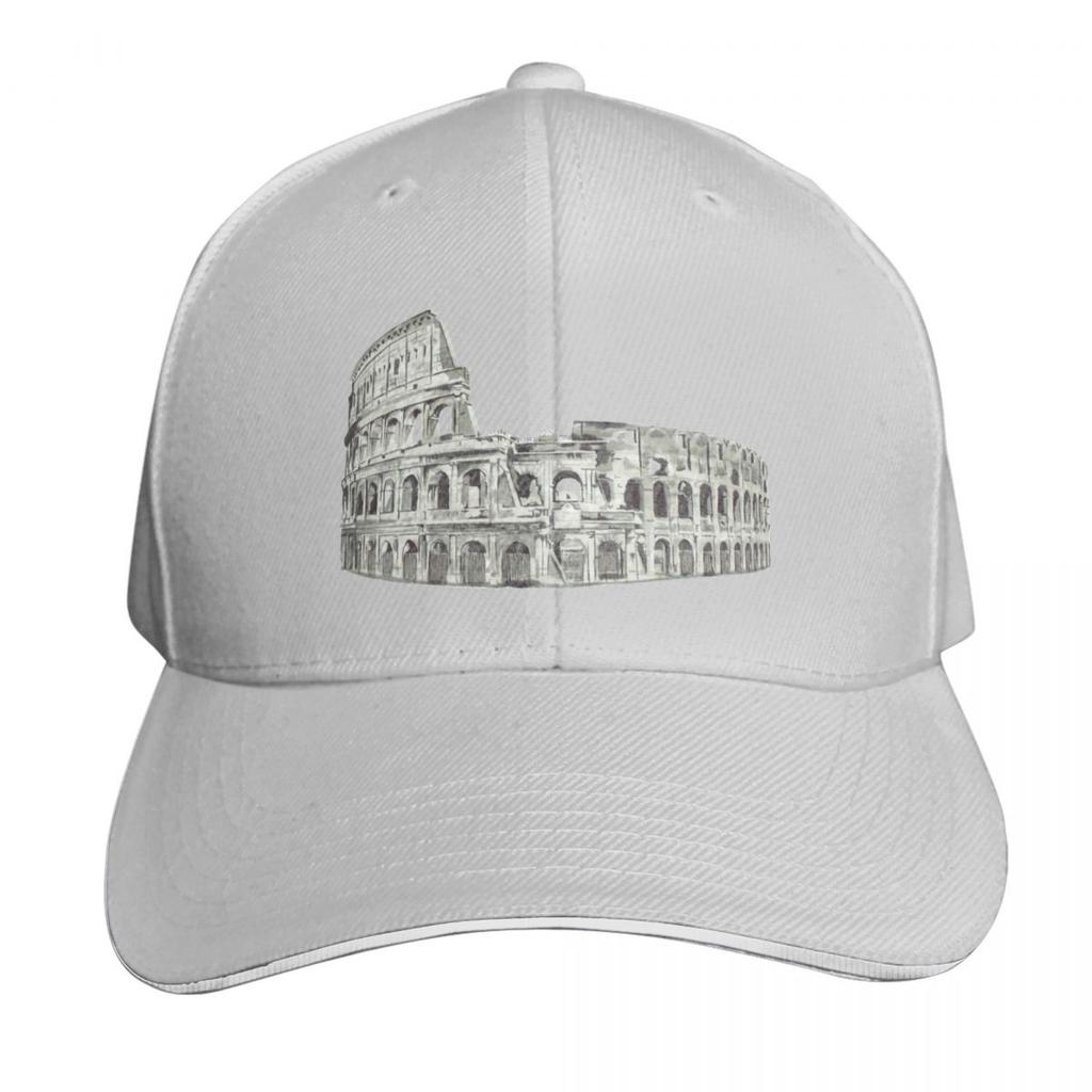 The Colosseum Baseball Cap Luxury Brand Custom Cap Derby Hat Cute Baseball For Unisex Womens