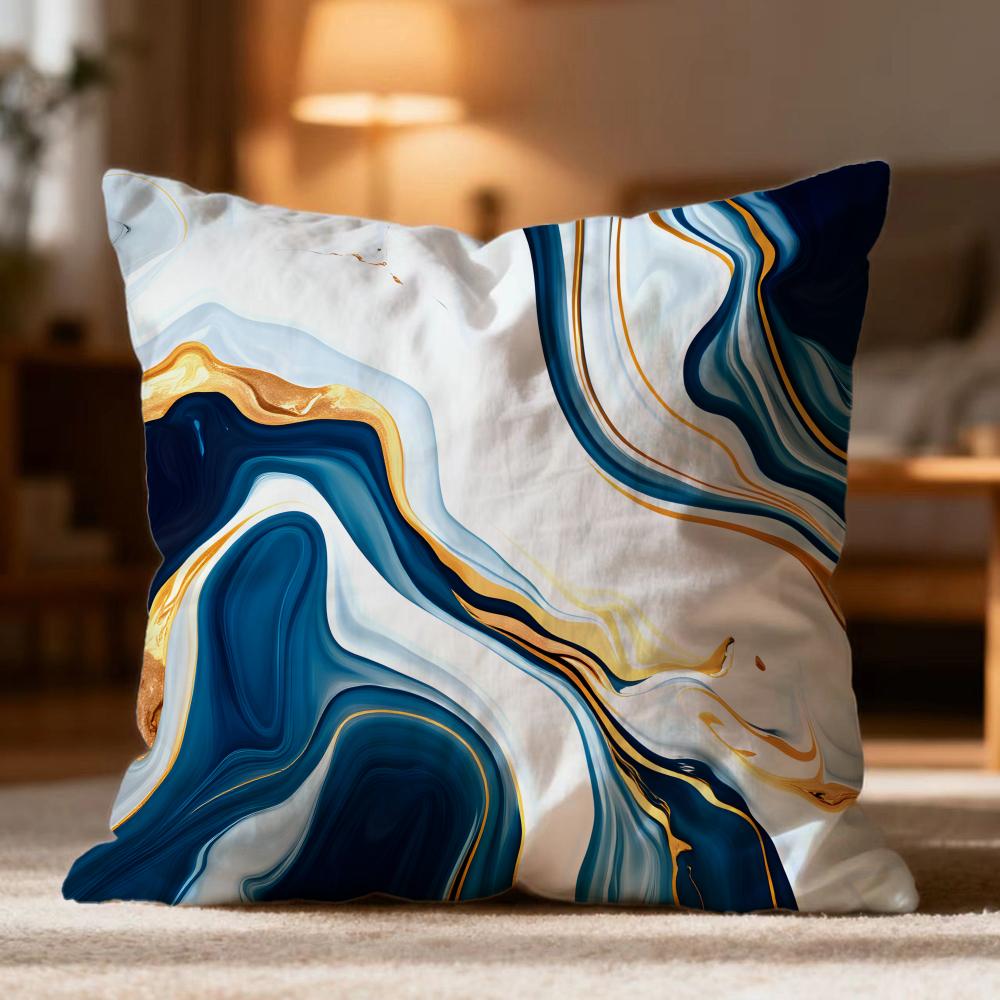 Style Highend Texture Cushion Cover Soft Washable Pillow Case MultiScene for Couch Bed Travel Office Use