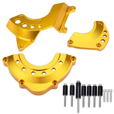 BYEMTTY Engine Cover Engine Slider Engine Guard Fits Kawasaki Z900 Z900RS Z900RSCAFE All Years (Gold, Z900RS/cafe)