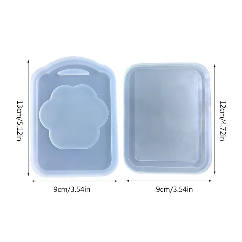 Resin Silicone Molds Quicksand Casting Molds Epoxy Resin Shaker Mold for Pendant Jewelry Decoration Craft Making DIY