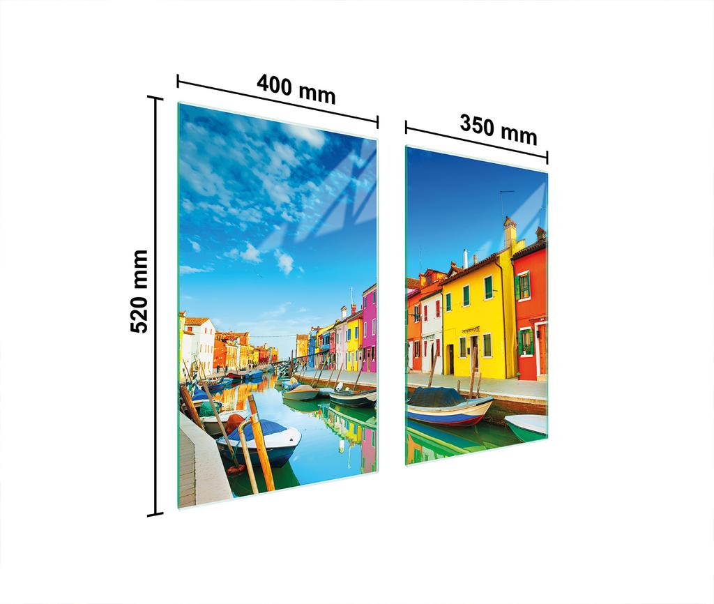 GLAS-KOCHFELD-SCHUTZPLATTE 75x52 BOOTE
