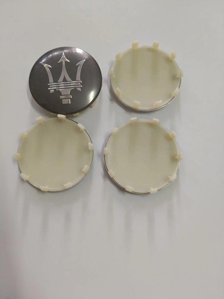 4pcs 8PCS 60MM Car Wheel Center Hup Caps Cover Emblem For Maserati Granturismo Quattroporte Levante Coupe GTS Q4 GT Accessories