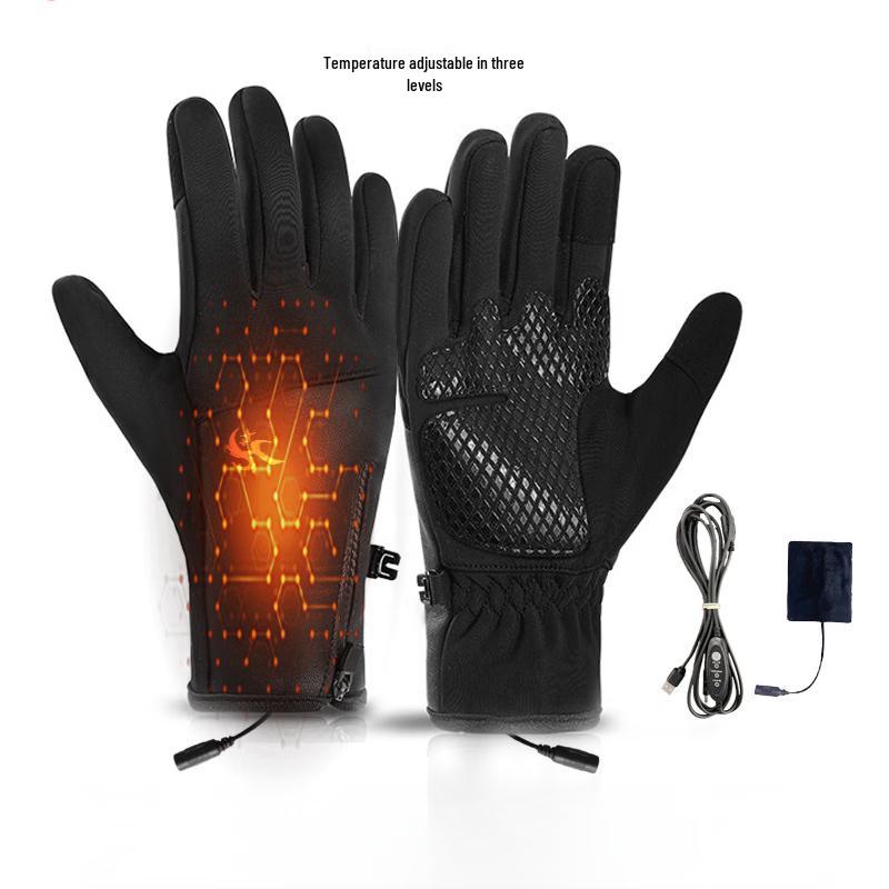 En Ai De Electric Heated Winter Cycling Gloves