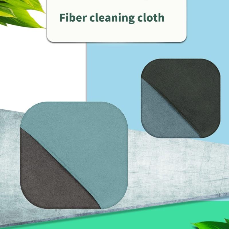 Efficient Microfiber Polishing Cloths Easy Storage Size Dusts Frees Fiber Cloth Upgrades for Clear Car Screens & Devices
