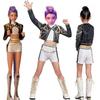 Golden Kpop Demon Hunters Rumi Mira Zoey Cosplay Costume Kids Girls Birthday Party Halloween Stage Performance Clothes