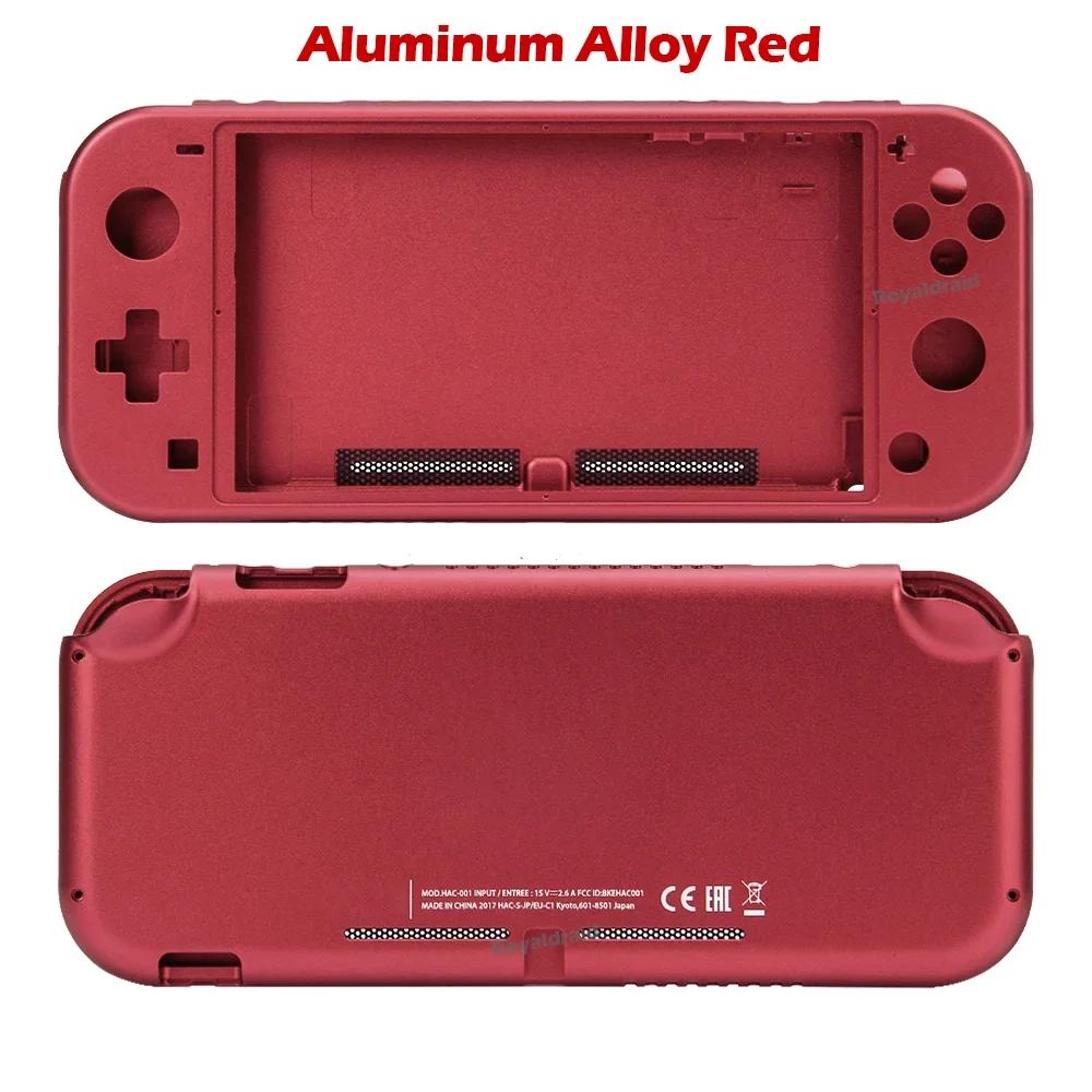 5 Colors Aluminum Alloy Housing Replacement Back Plate Housing for NS Switch Lite Game Console Metal Shell Case Cover Accessorie