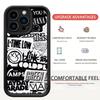Cartoon Staircase Black Groove iPhone 14/15/16/17 Pro Max Protective Case