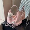 Casual Soft Surface Large Capacity Tote Bag 2025 New Summer Work Bag Fashion Chain Shoulder Messenger Bag