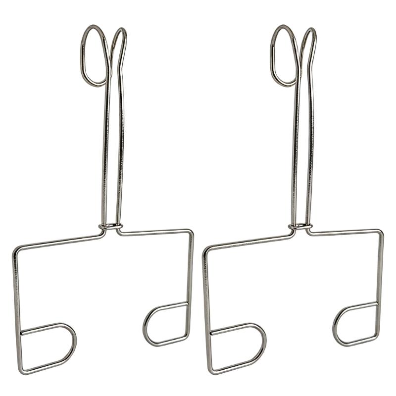2 Pack Space Efficient Tissue Hook Holders Stainless Steel Adhesive Mount Design Suitable for Modern Home Organization