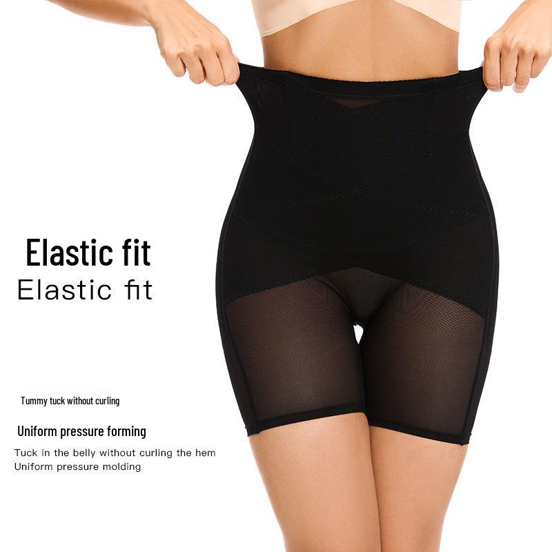 High-Waisted Tummy Control Shapewear Boxer Briefs for Women - European Size, Waist Cincher, Butt Lifter, Postpartum Support.