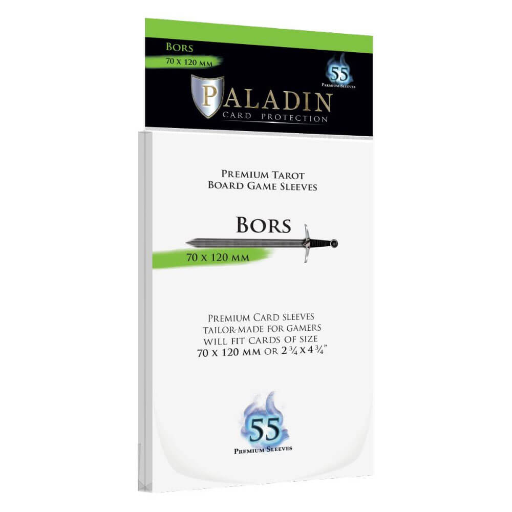 

Paladin Tarot Premium Sleeves Bors (70mmx120mm)
