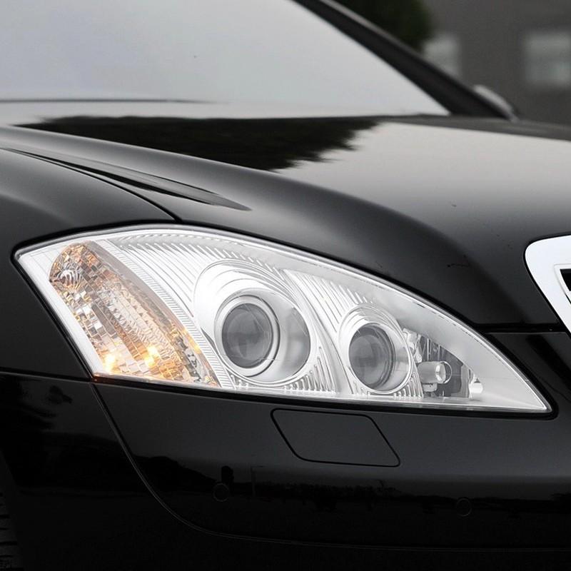 for Mercedes-Benz S Class W221 2006-2009 Car Headlight Lens Lamp Cover Shell S300 S350 S400 S500 S600 2006 2007 2008 2009