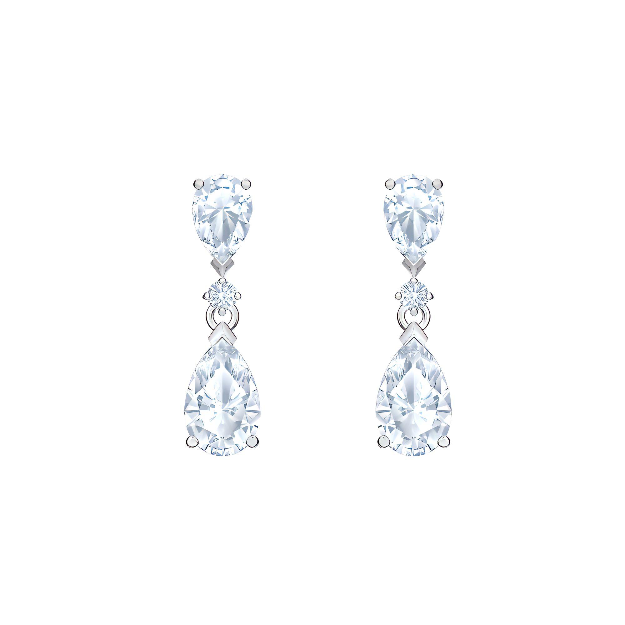 

Swarovski Palace Alloy Earrings Women earrings 5576616 White Gold-Plated