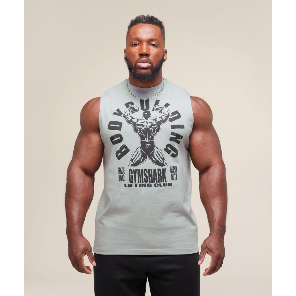 Gymshark Lifting Club Flex Tank Smokey Grey A2b9i Gb7r