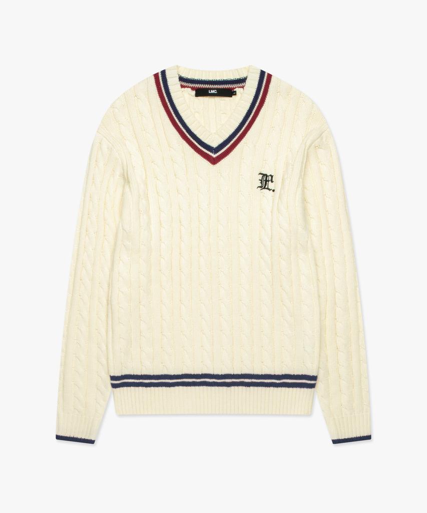 LMC Gothic Cable Tennis Knit Ivory