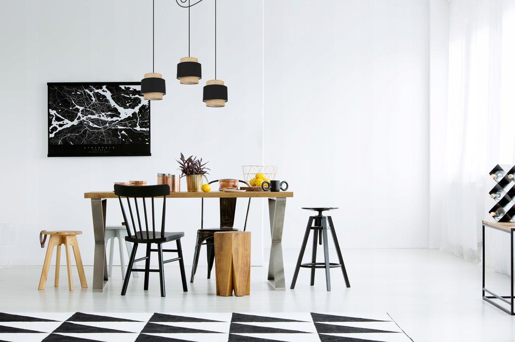 Hanging Lamp, Ceiling Chandelier, Lampshade, Boho Juta