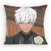 CUTE Game OObey Me World Mammon Pillow Case Antidustmite Pillowcase Invisible zipper silky short plush Sofa cushion cover