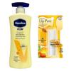 Vaseline Intensive Care Body Lotion & Mentholatum Lip Balm Set