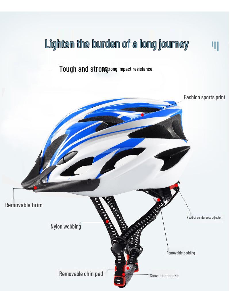 Unisex Adult Cycling Helmet for Road & Mountain Biking