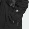 adidas Comfortable Breathable Stand Collar Warm Long Sleeve Jacket Unisex Jacket Black Bright-White JM8619