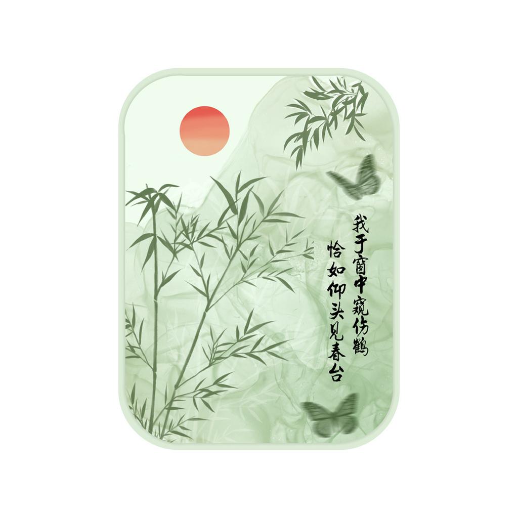 Cosmetic Contact Lens Box Chinese Style  Chinese Style Butterfly National Style Bamboo Rhyme Contact Lens Companion Box Care Box Storage Box Two Pairs