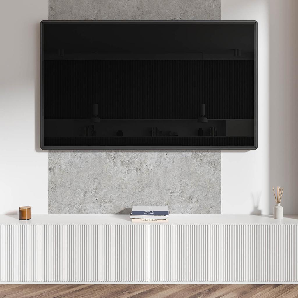 Panel Samoprzylepny Z Grafiką Do Jadalni Pcv 120X60 Cm Tekstura Surowego Betonu