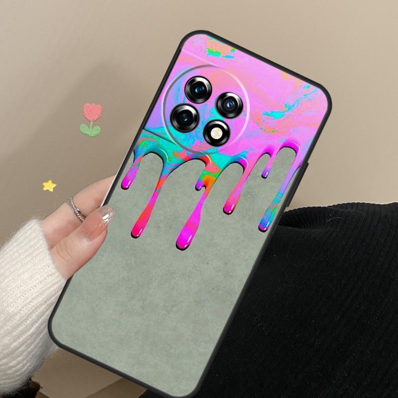 Drip Art Aesthetic Case For OnePlus 13 15 13R 13T 12 12R 11 10 Pro 10T 8T Nord 5 CE 2 3 4 Lite N20 N30 Cover