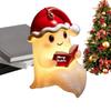 Ghost Night Light Spooky Table Decor Halloween Ghost Night Light Horror Desktop Ornament Christmas LED Lamp For Kitchen Living