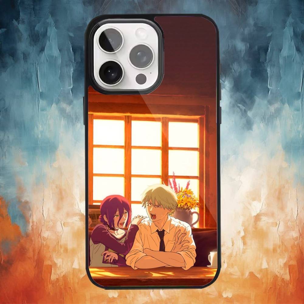 C-Chainsaw Man R-Reze Arc Phone Case For iPhone17,16,15,14,13,12,11 Plus,Pro Max Magnetic Magsafe Wireless Charging iPhone11