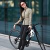 Wosawe Women Windproof Reflective Cycling Jacket MTB Bicycle Long Sleeve Windbreaker Bike Lightweight Windbreaker Suits Sports Coat Slim Tights