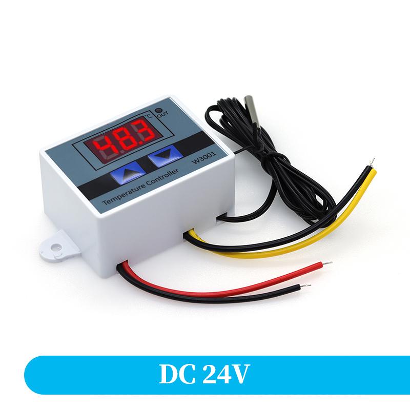 W3001 110V 220V 12V 24V Digital Temperature Controller Thermostat Thermoregulator Aquarium Incubator Water Heater Temp Regulator