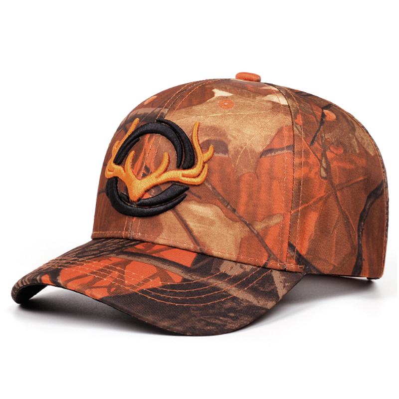 

New Creative Skateboard Hat Antlers Embroidered Digital Printed Baseball Hat Street Hip Hop Hat Daily Leisure Sunshade Hat