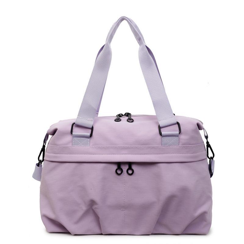 Large capacity bag women's new commuter bag trendy shoulder oblique span bag portable travel fitness bag