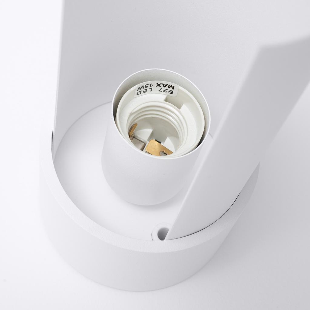 Flash desk lamp white