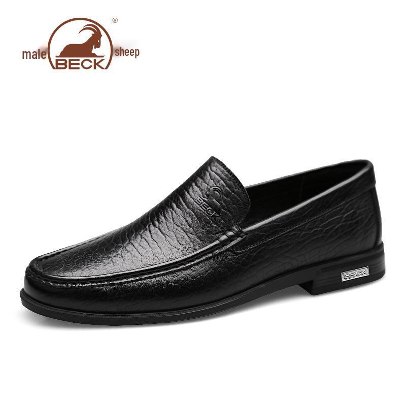 

Мужские туфли из натуральной кожи Aries для формального бизнеса - Весенне-летние свадебные туфли для жениха 40 чёрный