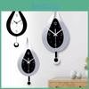 Elegant Modern Acrylic Wall Clock With Silent Movement For Living Room And Bedroom Decoration