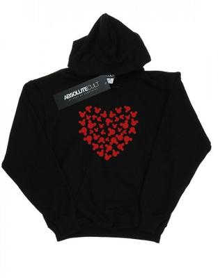 Girls Mickey Mouse Heart Silhouette Hoodie