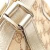 Used GUCCI Abbey GG Canvas Tote Bag 170004 Canvas Leather Beige Silver Used Women