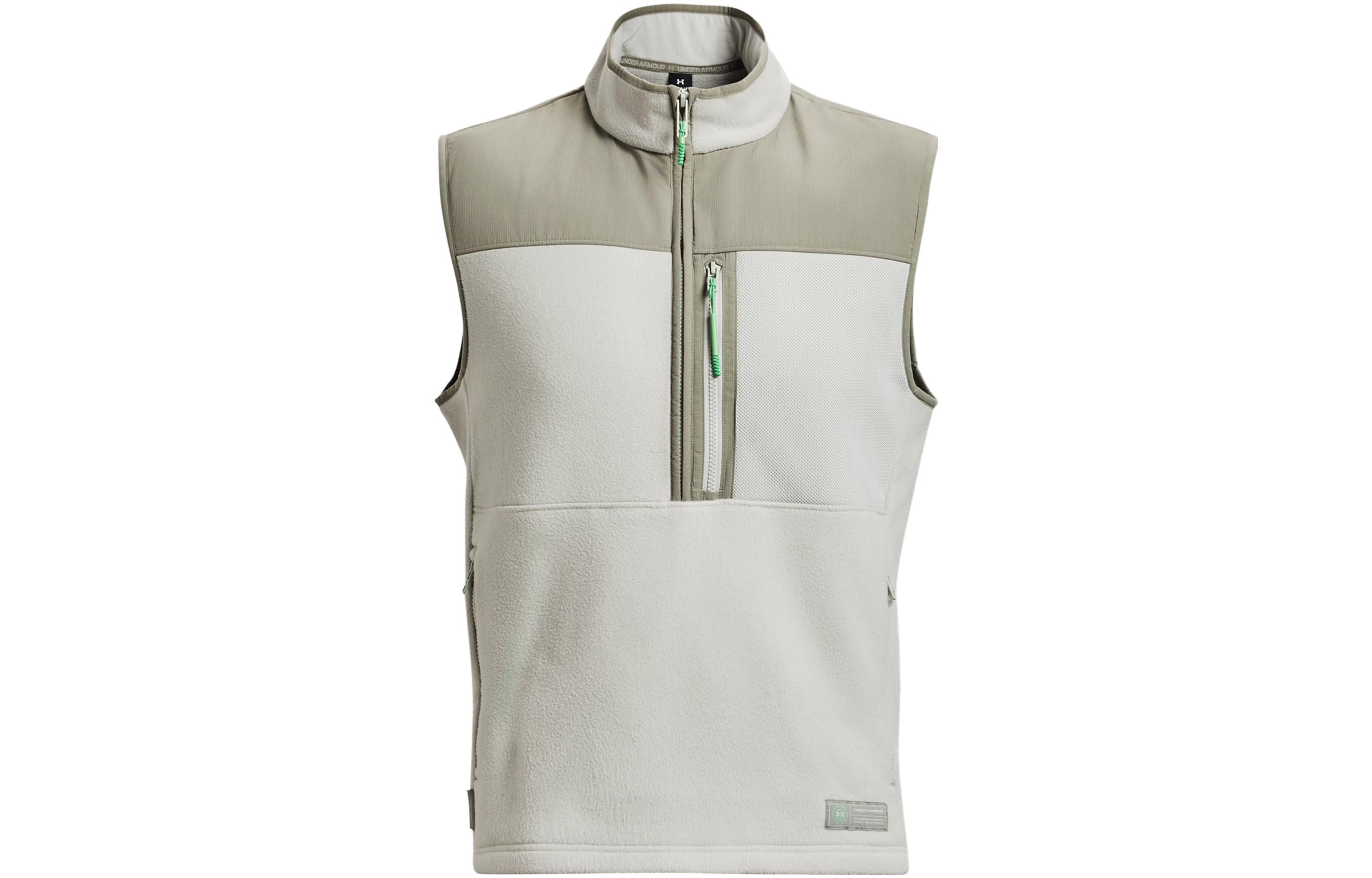 Under Armour Vests Men s Gray Stand Collar Moderate Other 1379918-502 XXL