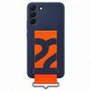 Samsung Case Ef-Gs906Tn S22+ S906Navy/Navy Silicone Cover Strap