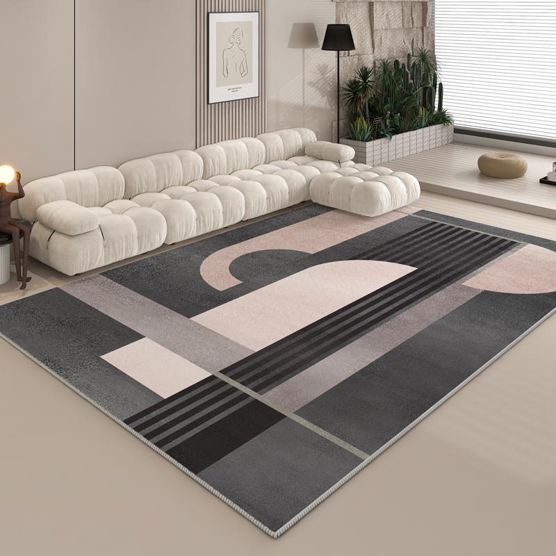 Art Design Plush Carpet Minimalism Living Room Decoration Abstract Rug Modern Rugs for Bedroom Large Area Fluffy Soft Floor Mat