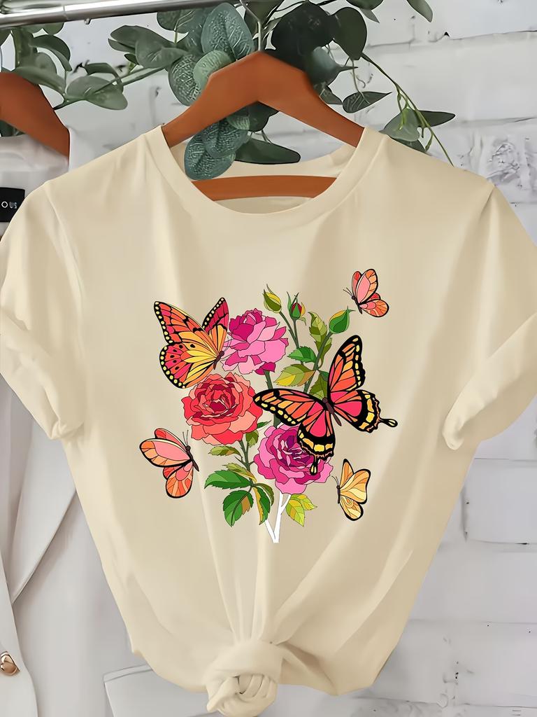 Aloha Hawaiian Hibiscus Flower Print Women T Shirt Casual Short Sleeve O-neck Summer Beach Oversized Tops Women Tropical Tops