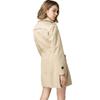JoveJek Trench Solid Large Perfect for and Fall Women's Coat, Double-Face Double-Breasted, Lightweight, Water-Repellent, Color, Thin, Collar,