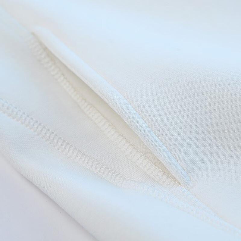 Damen Unifarbenes Kapuzenpullover mit Kordelzug