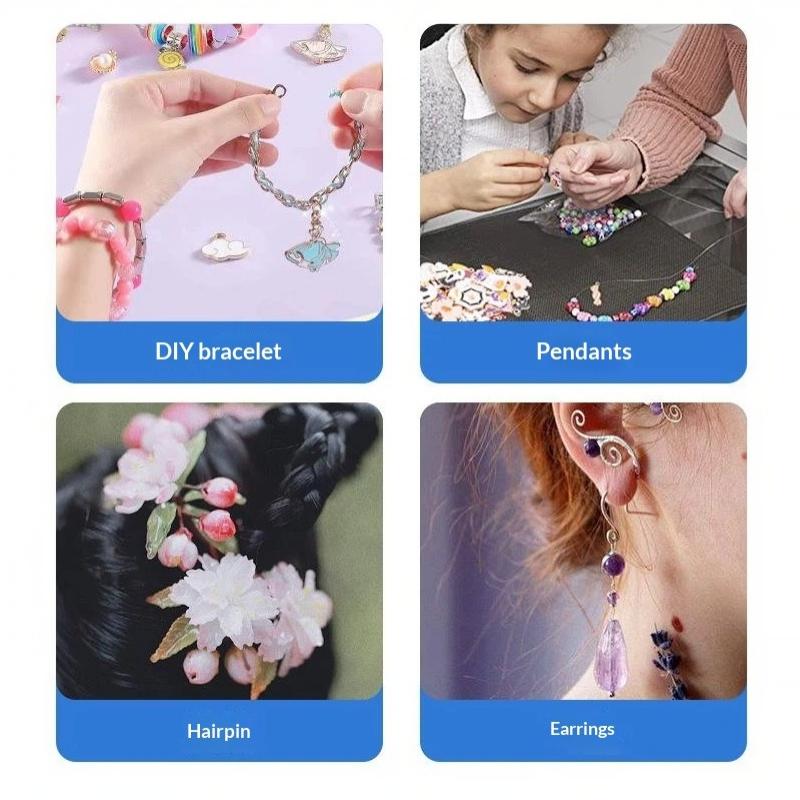 Multicolor Little Fish Glass Beads 5Pcs Cute Color Blocking for DIY Homemade Bracelet Bag Pendant Craft Accessories