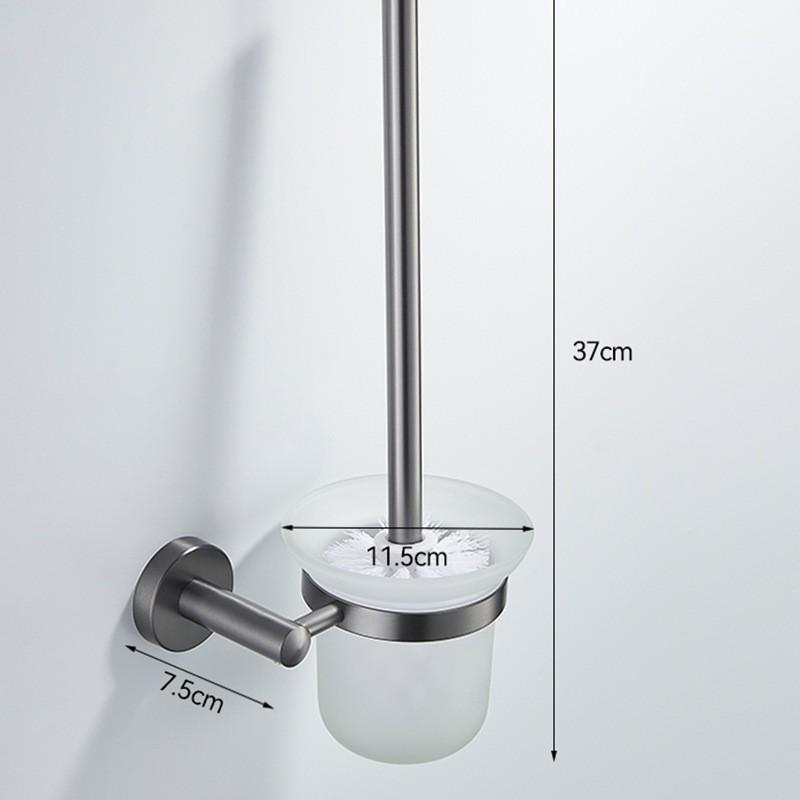 Stainless Steel Wall-Mounted Towel Rack with Storage Shelf, Punch-Free Installation