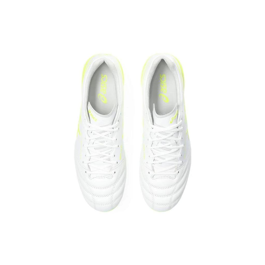Asics Ds Light X-Fly 5 Hg Soccer Shoes Men Soccer Shoes White Yellow 1101A047-101
