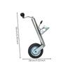 Trailer Wheel Adjustable Support with Clamp Manual for Caravaners